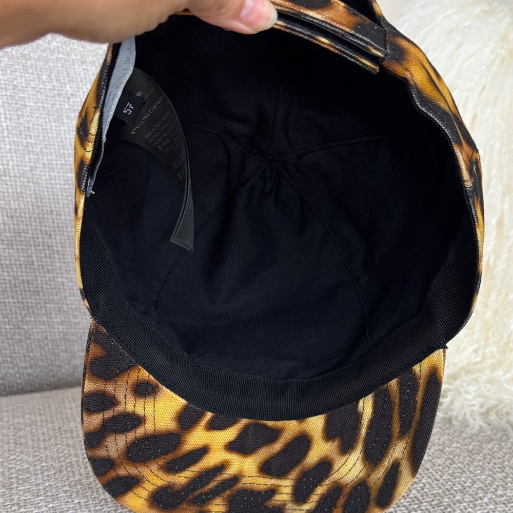 Stella McCartney Leopard Baseball Cap - Picture 3 of 4